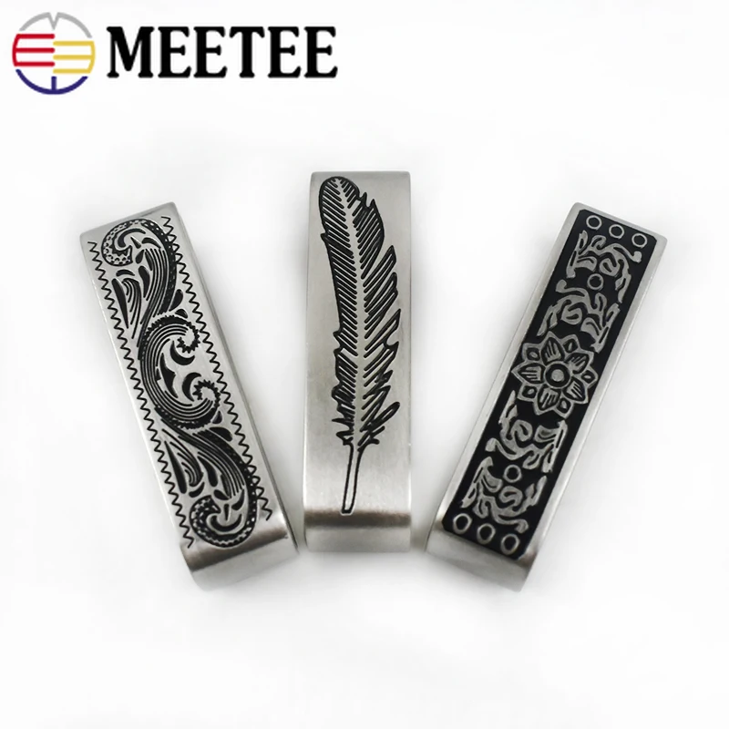 1/2 шт. 40 мм пояса петли цает шлифованного металлического прочной нержавеющей