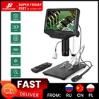 Цифровой микроскоп для пайки Andonstar, HDMIUSB, AD407, 1080P, с большим расстоянием, для ремонта сотовых телефонов, PCB, SMT, инструменты для пайки