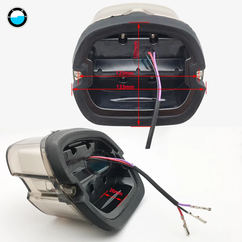 Аксессуары для мотоциклов светодиодные тормозные задние фонари орлиные коготь