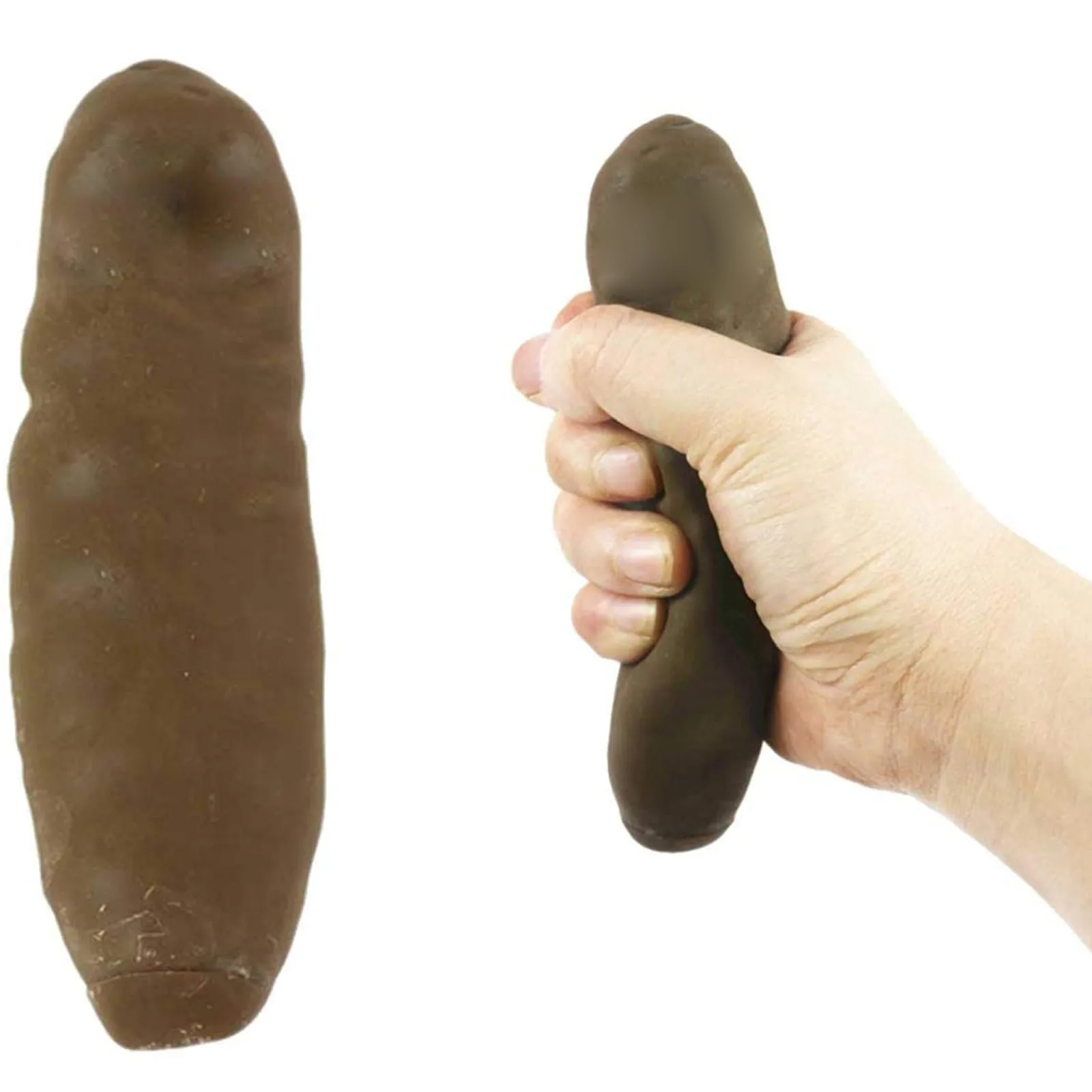

Finger Decompression Toy 2pcs Novelty Turd Stretchy Poo Stress Relief Novelty Fun Little Tricky Prank
