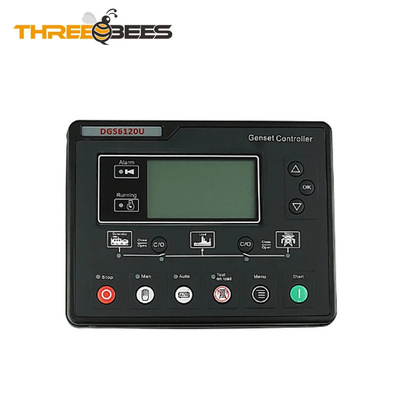 Substituir para o Controlador do Módulo de Controle do Gerador de Smartgen Dgs6120u uc Hgm6120u uc Peças e acessórios do gerador