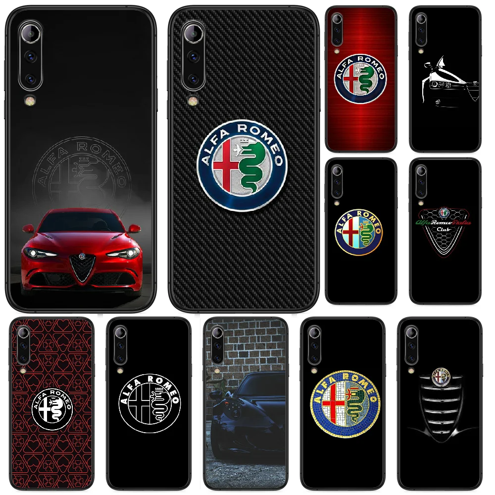 Чехол для телефона Alfa Romeo с логотипом автомобиля Xiaomi Mi 6 8 A1 Note3 A2 9 CC9 9T A3 MIX 2 2S 3 Lite SE Pro