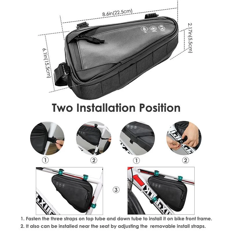 

Bike Reflective Storage Bag Nylon Color Reflection Bicycle Bag Bike Reflective Storage Saddle Bag Seat Tail Rear Pouch Bag