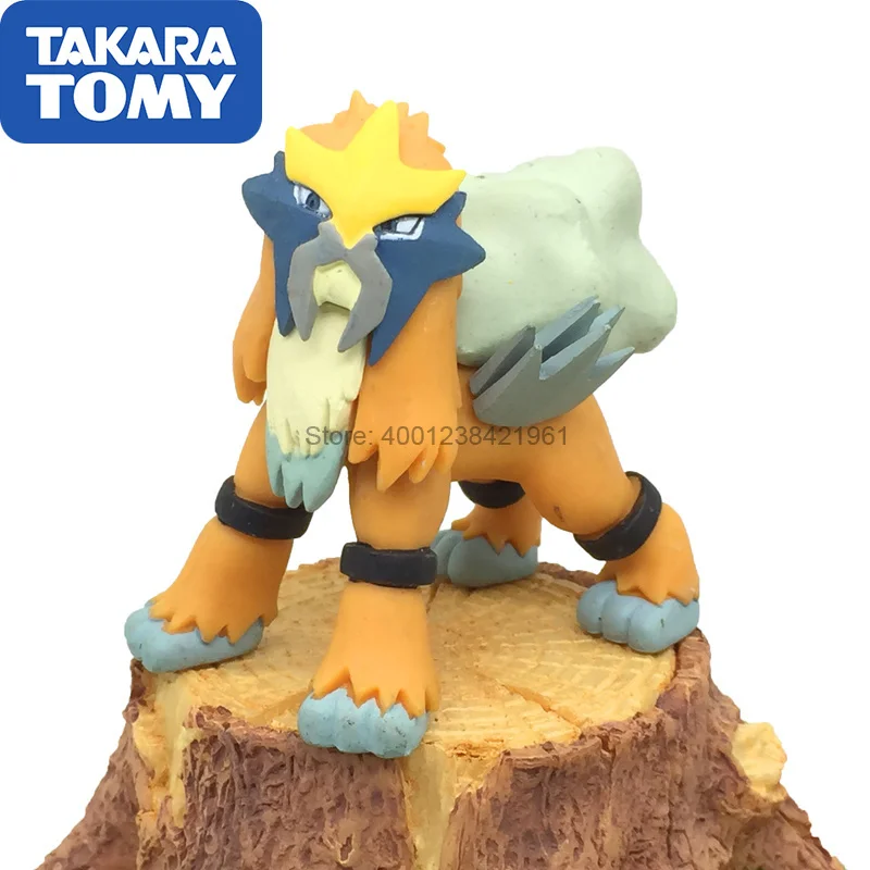 TAKARA TOMY настоящая кукла Покемон T-arts Entei модель экшн-фигурка коллекция игрушек для