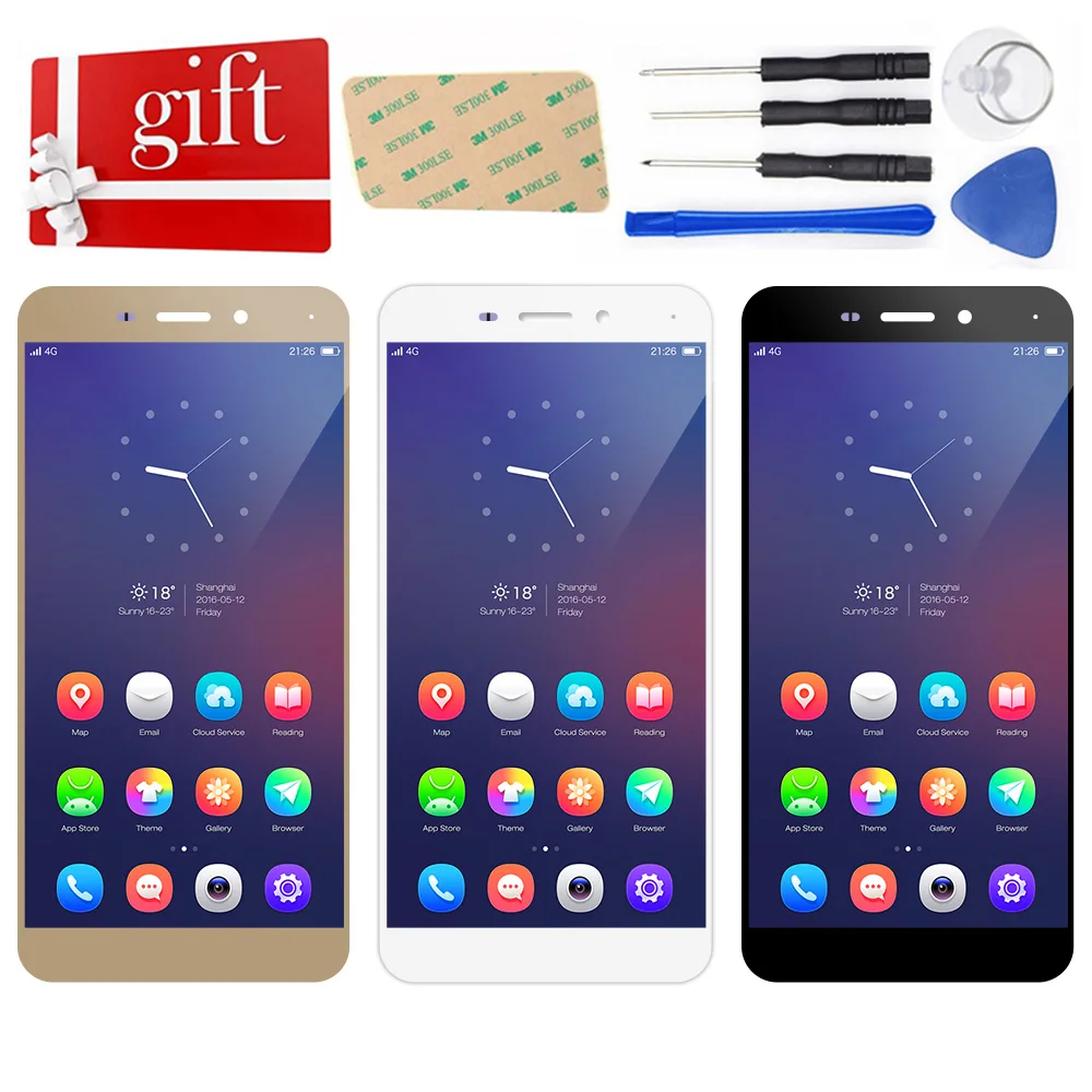 ЖК дисплей для Huawei Honor 6C Pro JMM L22 кодирующий преобразователь сенсорного экрана в