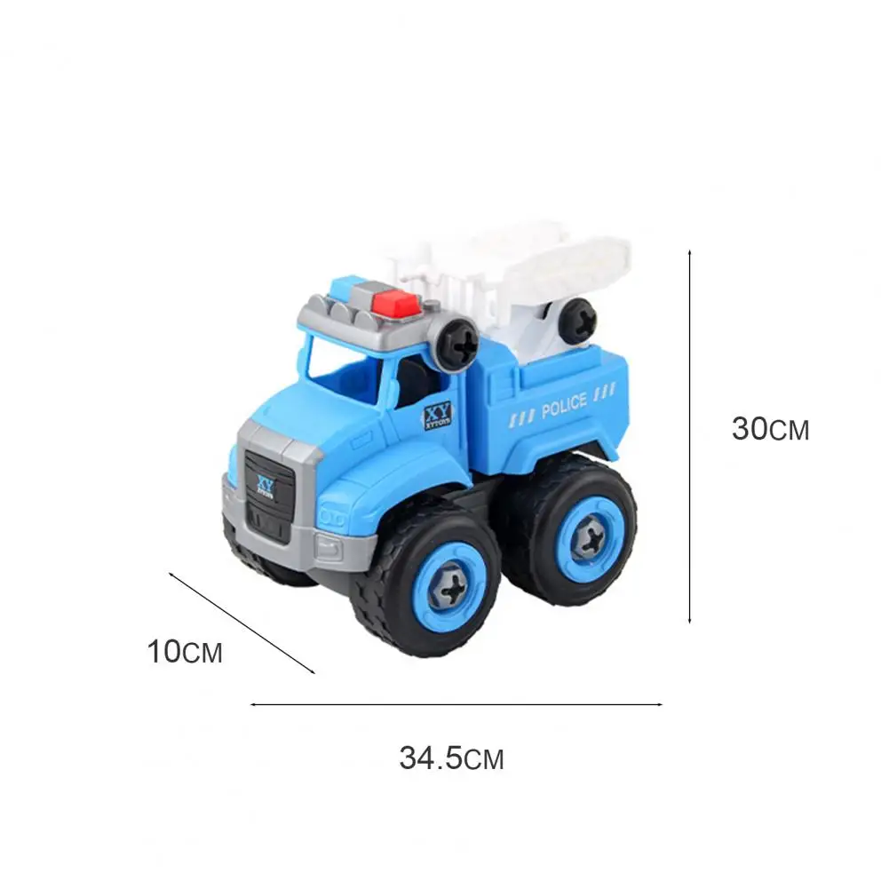 

1 Set DIY Engineering Vehicle Tool Educational Detachable Portable Mini Construction Vehicle Toy for Children