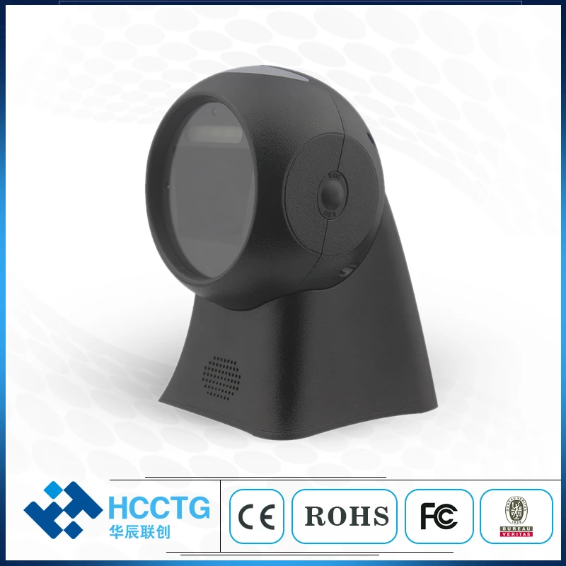 Черный CMOS LED платформа RS232 USB qr-код 2D сканер штрих-кода HS-7302 | Компьютеры и офис