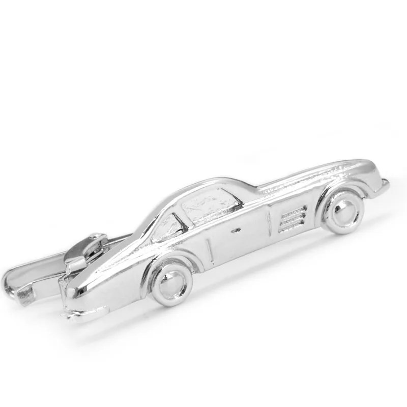 

Men's Trendy metal Tie Clip Necktie Silver Car Nail Tie Clips
