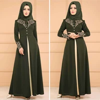 2020 new eid abaya dubai turkey muslim fashion hijab dress america islam clothing kaftan abayas for women de roupa americana