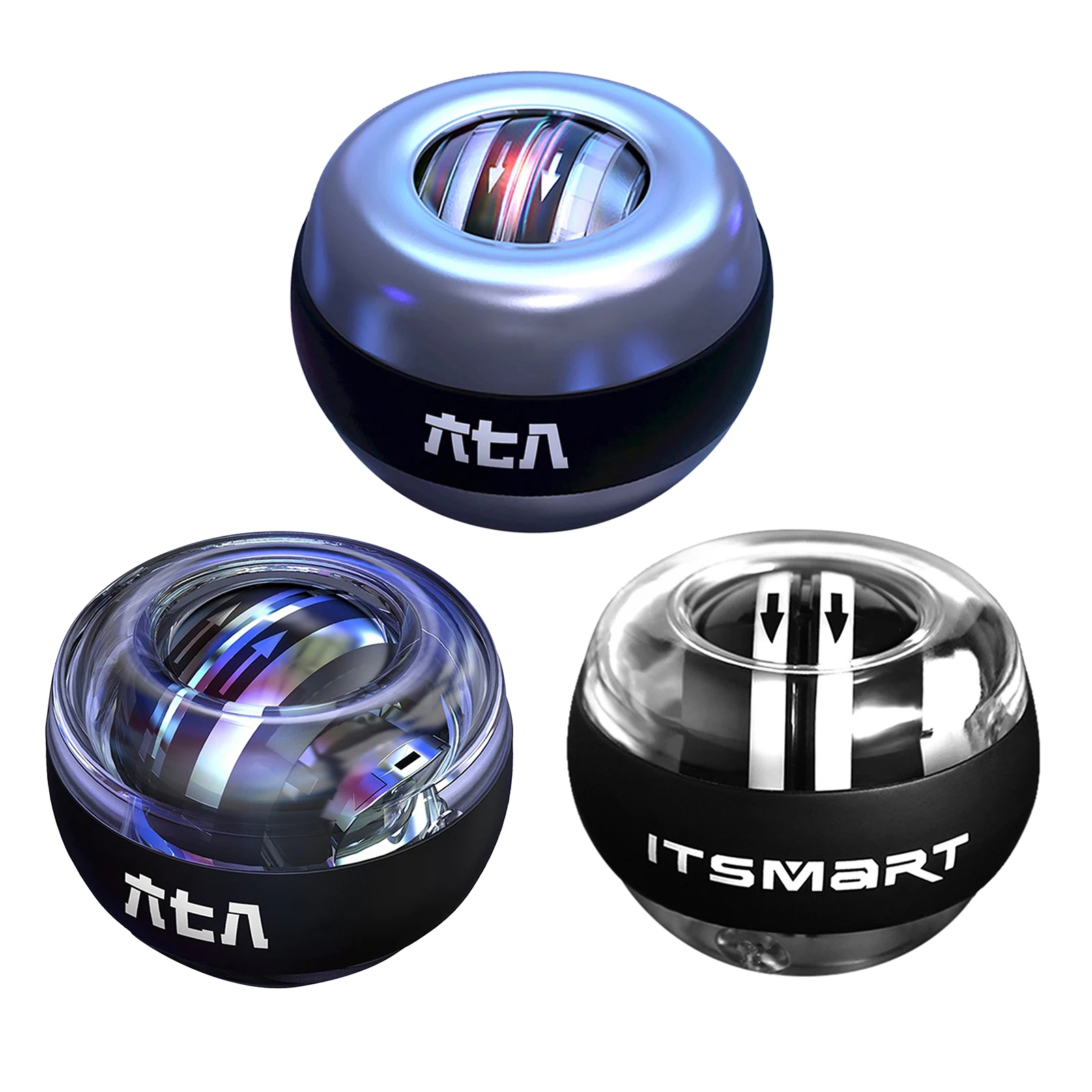 

Wrist Trainer Exercises Forearm Strengthener Push/Auto-Start Ball