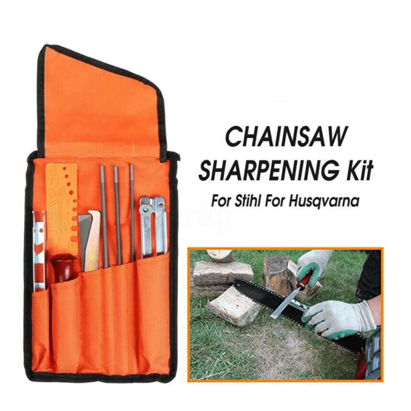 

10pcs/set Chainsaw Sharpening File Special Household Hand Tools Chain Sharpen