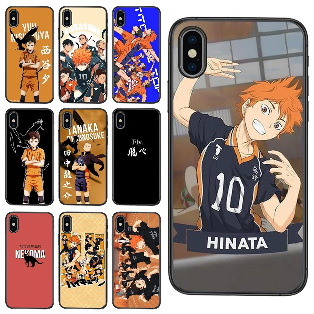 Мягкий ТПУ чехол с принтом для молодых девушек Haiku Hinata Cks аниме волейбол Bling Cute Samsung