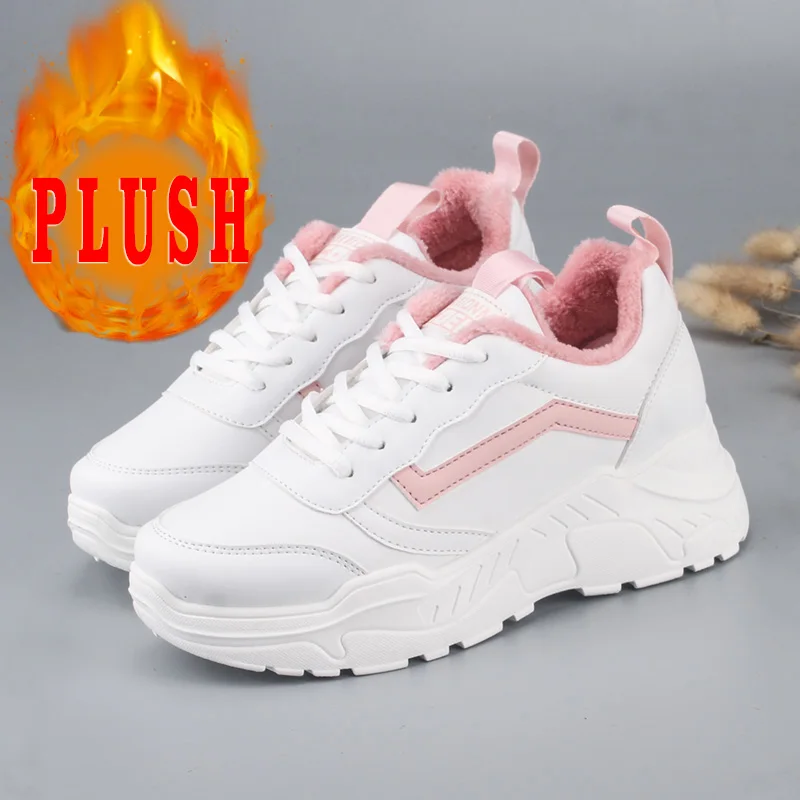 

Casual Shoes Women Chunky Sneakers Fashion Dad Shoes For Women Spring Autumn White Black Shoes Chunky Sneaker Vulcanize Shoes