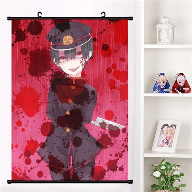 B Аниме Туалет-Hanako-кун Jibaku Shounen аниме настенные настенный плакат отаку коллекция домашнего декора искусство подарок - Цвет: B