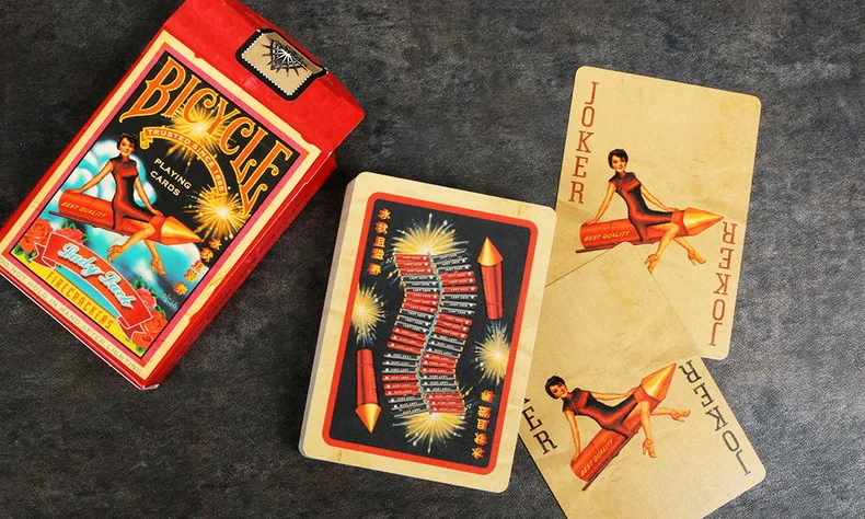 Велосипед Firecracker игральные карты фейерверк колода USPCC для сборки покерных