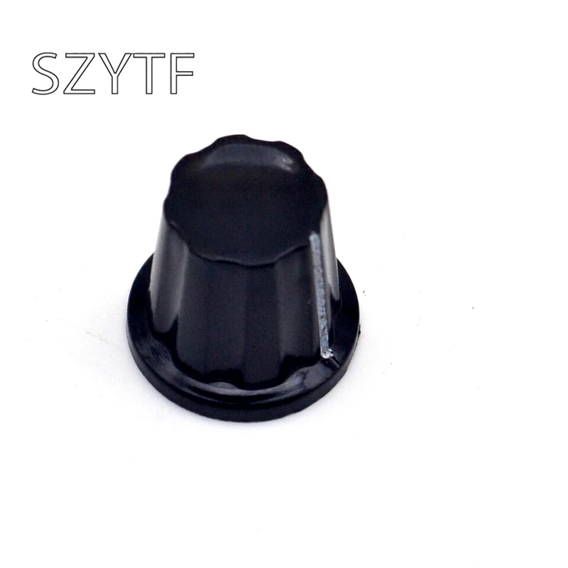 Ручка потенциометра бакелитовая ручка отверстие K17 01 4 мм (медь) шляпа|potentiometer