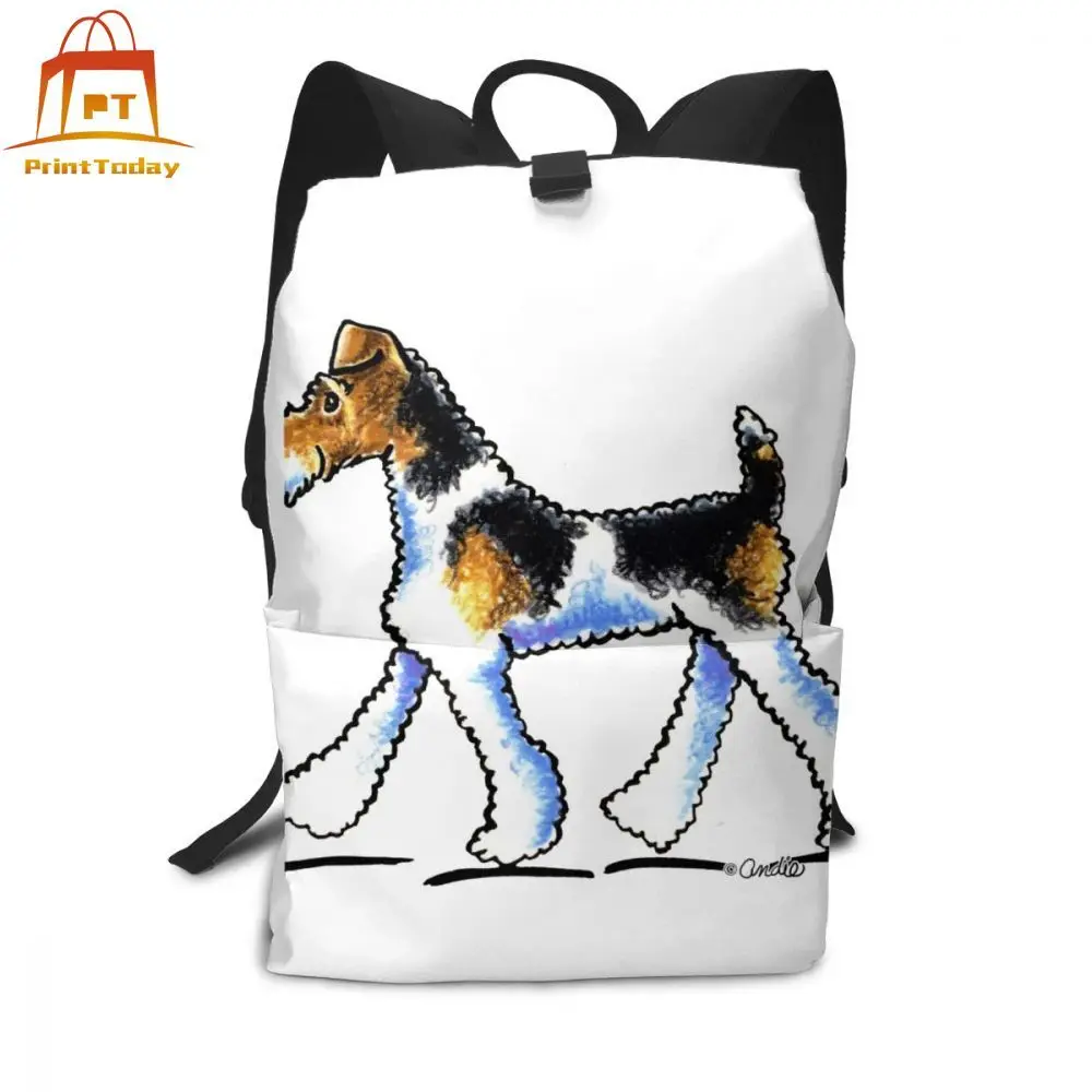 Провод лиса рюкзак терьер провод s Мужская-женская сумка с принтом высокое