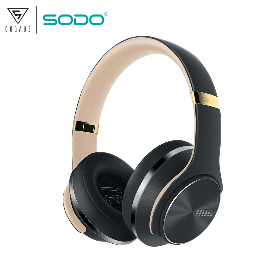 Беспроводные наушники SODO V5 EQ Mode NFC 2 в 1 поворотный Bluetooth 5 0 динамик с микрофоном для
