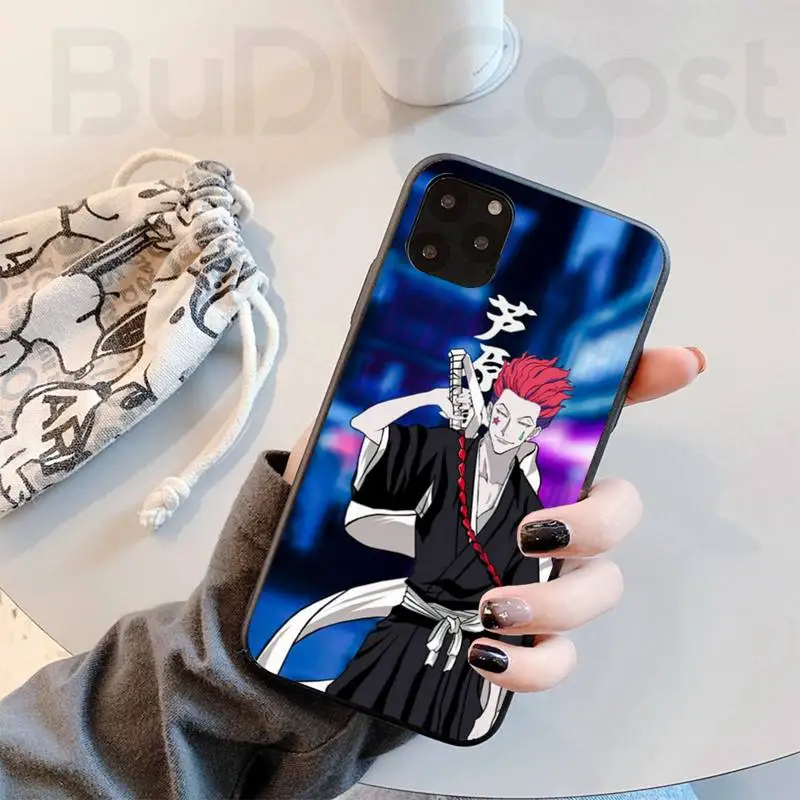 hisoka hunter x anime phone case for iphone 8 7 6 6s plus x 5s se 2020 xr 11 12 pro mini pro xs max free global shipping