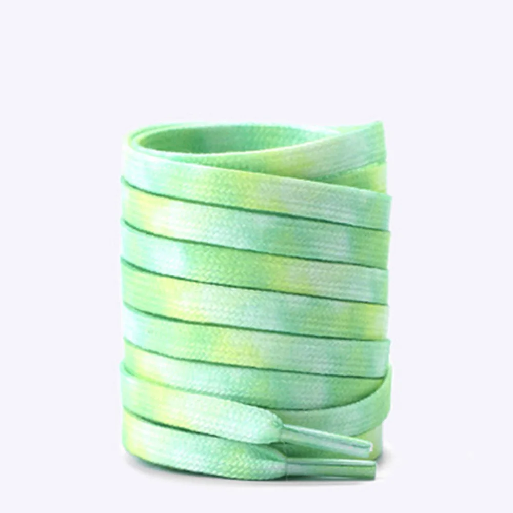 

2pcs=1pair Tie Dye Shoelaces 120/140/160 Cm Women Men Shoe Strings Sports Casual Basketball Shoes Laces Child Shoe Lace