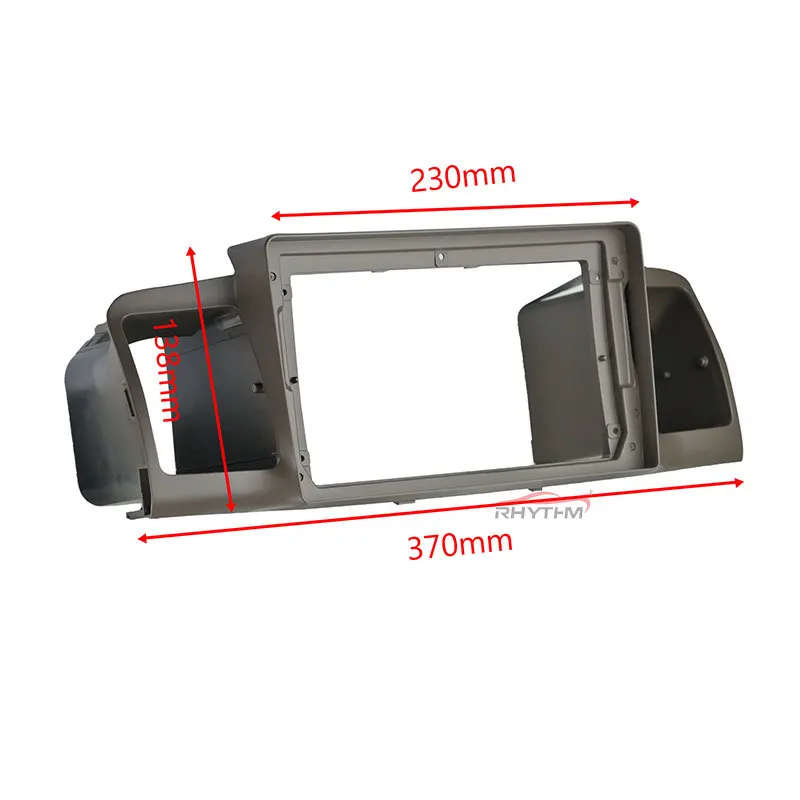 9-дюймовая Автомобильная панель для TOYOTA Corolla EX 2007-2012 One / Double Din автомобильная рама