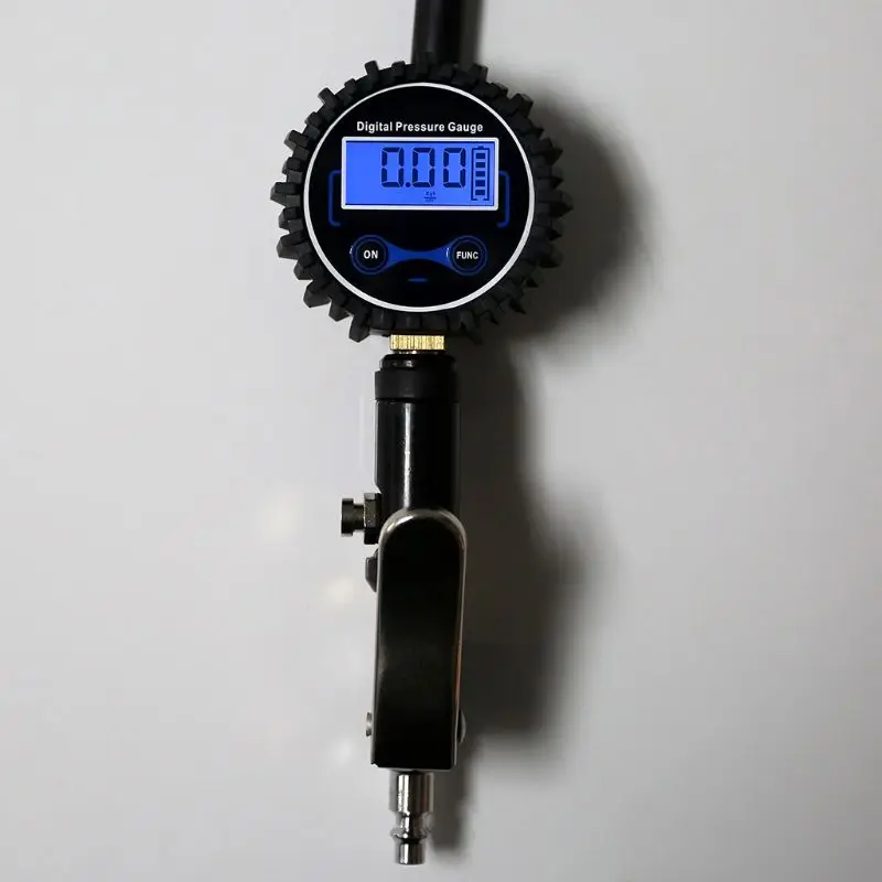 Насос для шин цифровой с манометром 200 PSI