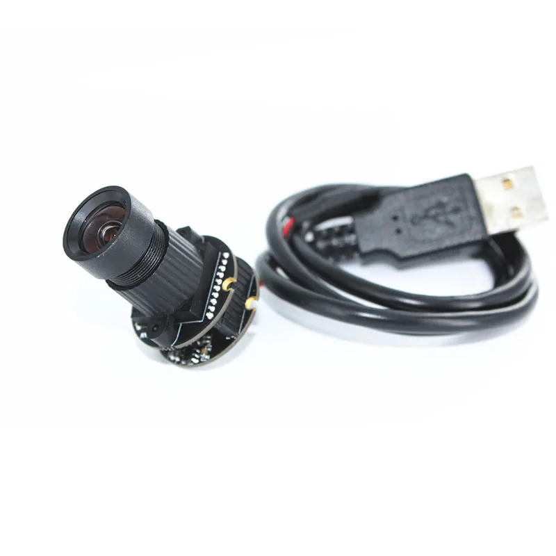 

USB-модуль камеры HBVCAM 5 Мп с фиксированным фокусом, 5-контактный USB2.0 Круглый Объектив, модуль камеры с протоколом UVC