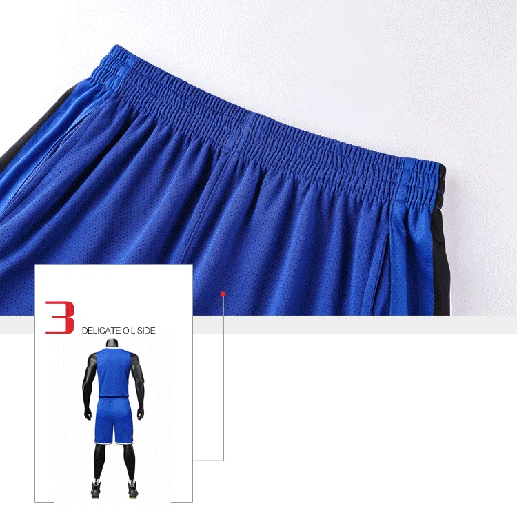 High Quality USA Men Basketball Jerseys Shorts With Side pockets, Basketball Jersey college tracksuits, Team Custom Uniform kit