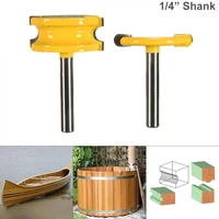 drill bits 12 14shank flute and bead router bit arc woodwork t shaped tenon bits slotting router bit set milling cutter