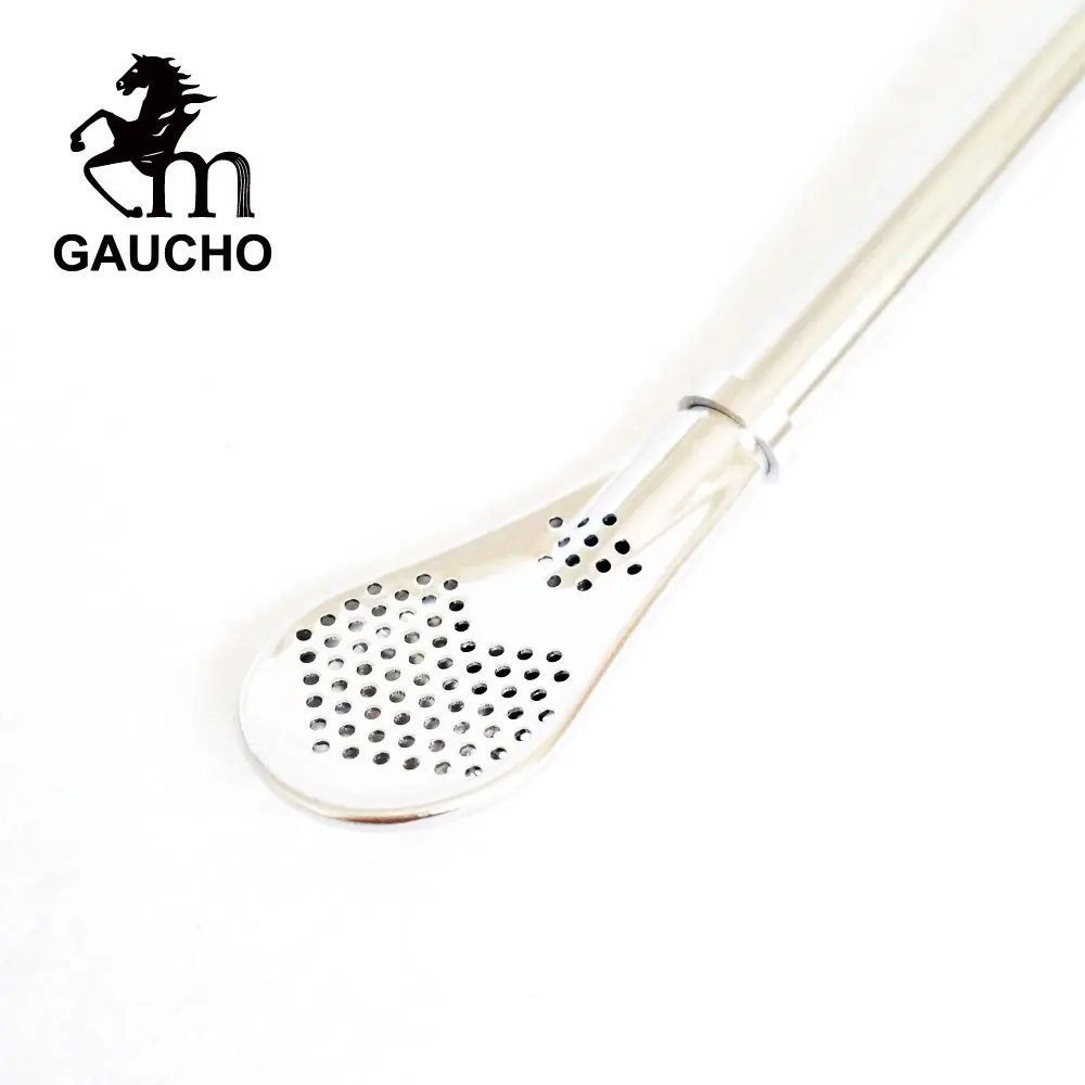 600 шт./лот Gaucho Yerba Mate Straw 3 Длина фильтр из нержавеющей стали Bombilla чайная ложка