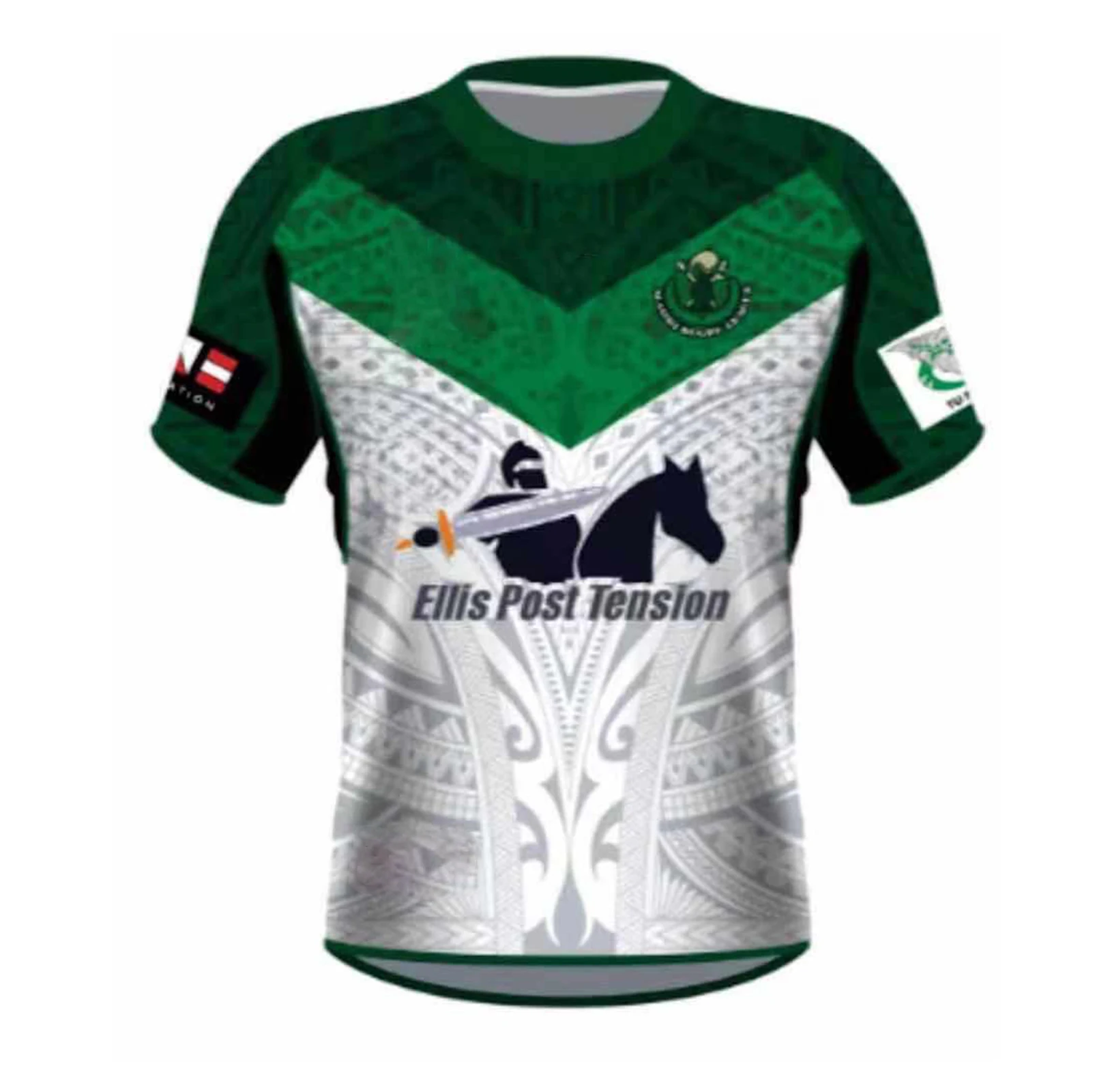 

COZOK 2021 Maori All Stars Men's Replica Jersey Rugby Sport Shirt S-5XL