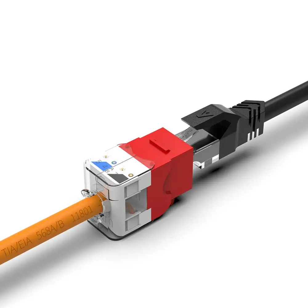 AMPCOM (UL Listed) 10 шт Keystone Jack CAT5e инструмент без RJ45 UTP Дырокол модуль инструмента муфта