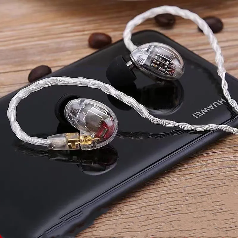 DIY SE846 наушники-вкладыши 6BA HIFI стерео спортивные шумоподавляющие гарнитура PK IE800S