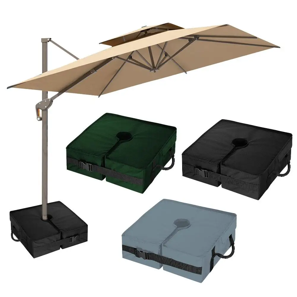 

Weights Bag Pouch Leg Weights for Pop up Canopy Tent Parasol Square Parasol Weight Sand Bag for Outdoor Patio pool Sunshade