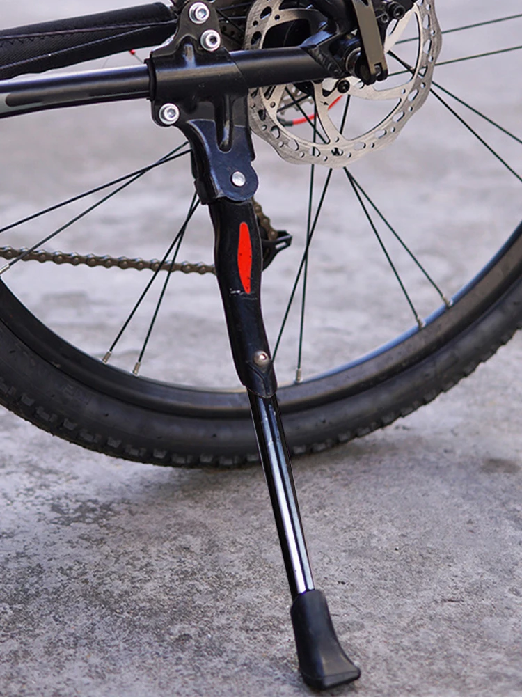 Adjustable Bike Kickstand Aluminum Alloy Rear Side Mountain Road Non Slip Foot Support Bicycle Accessories New Upgrade | Спорт и