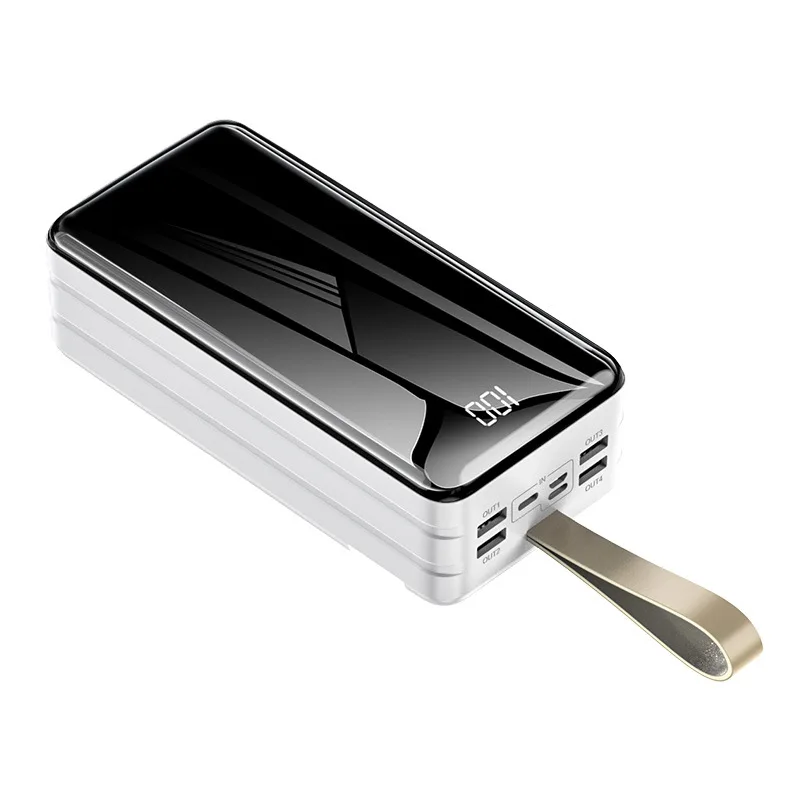 80000mah внешний аккумулятор портативный светодиодный цифровой дисплей Внешняя