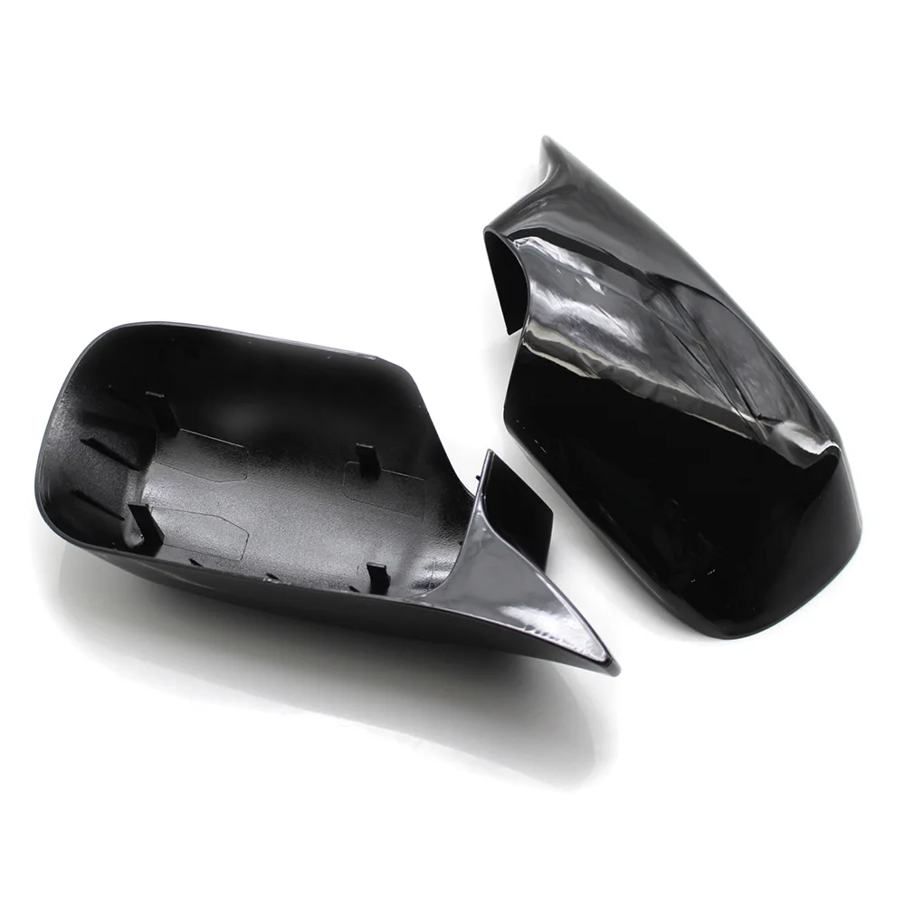

Для BMW E46 4DR 1998-2005 крыло двери зеркало крышка корпус L & R боковой глянцевый черный