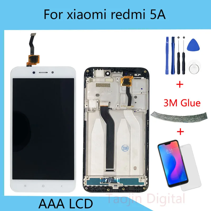 Сенсорный ЖК дисплей с рамкой для Xiaomi Redmi 5A|Экраны мобильных телефонов| |