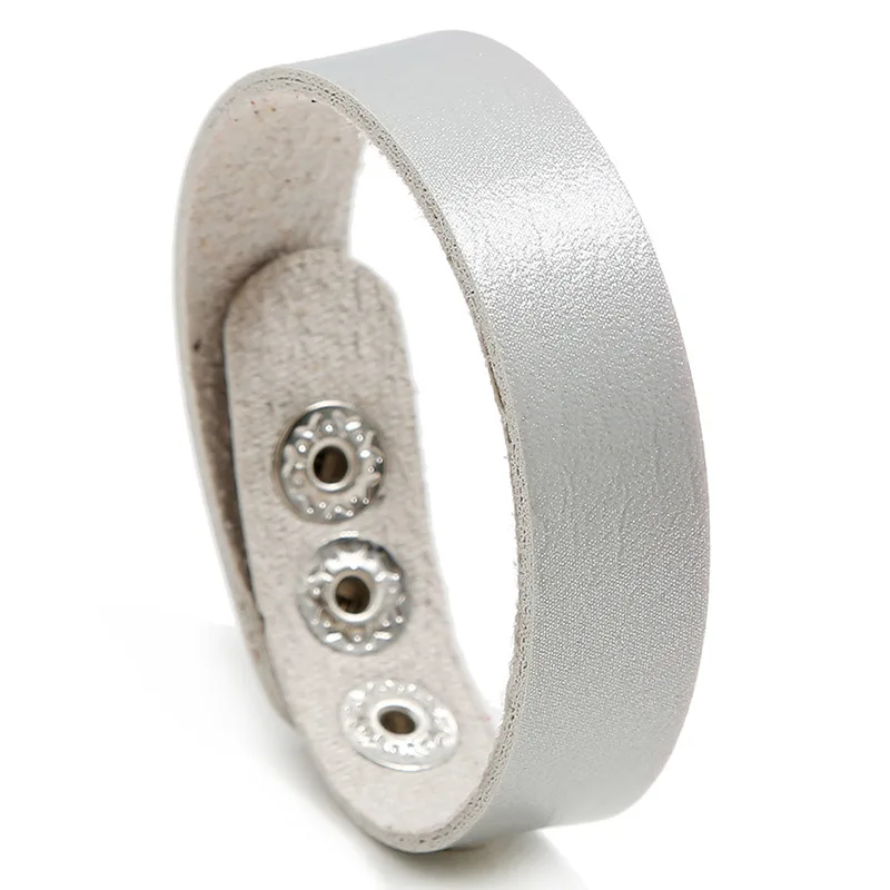 Модный и простой стиль мужские повседневные плетеные кожаные браслеты для