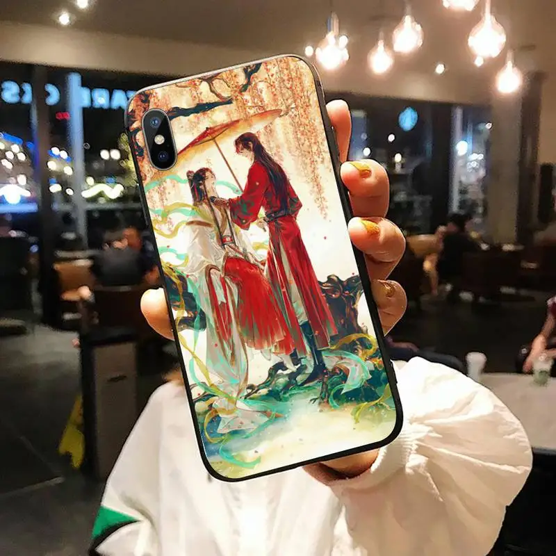 

Tian Guan Ci Fu Chinese comics Phone Case for iPhone 11 12 pro XS MAX 8 7 6 6S Plus X 5S SE 2020 XR