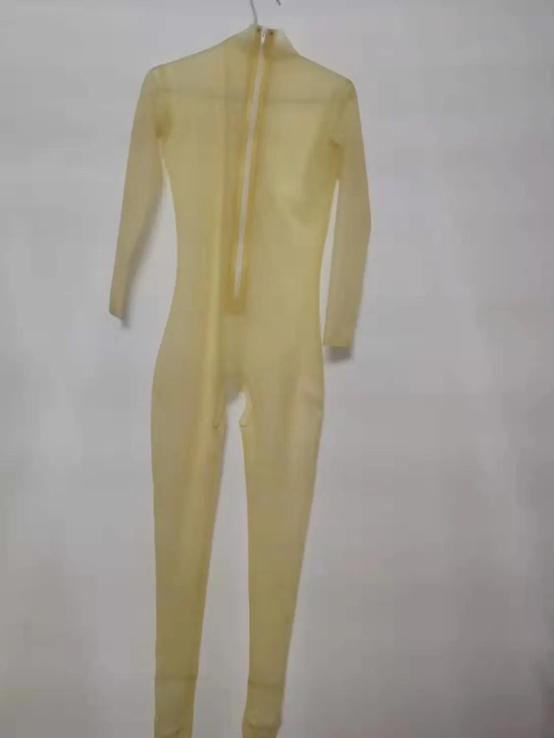 100% натуральный латекс облегающий комбинезон ручной работы без косточек