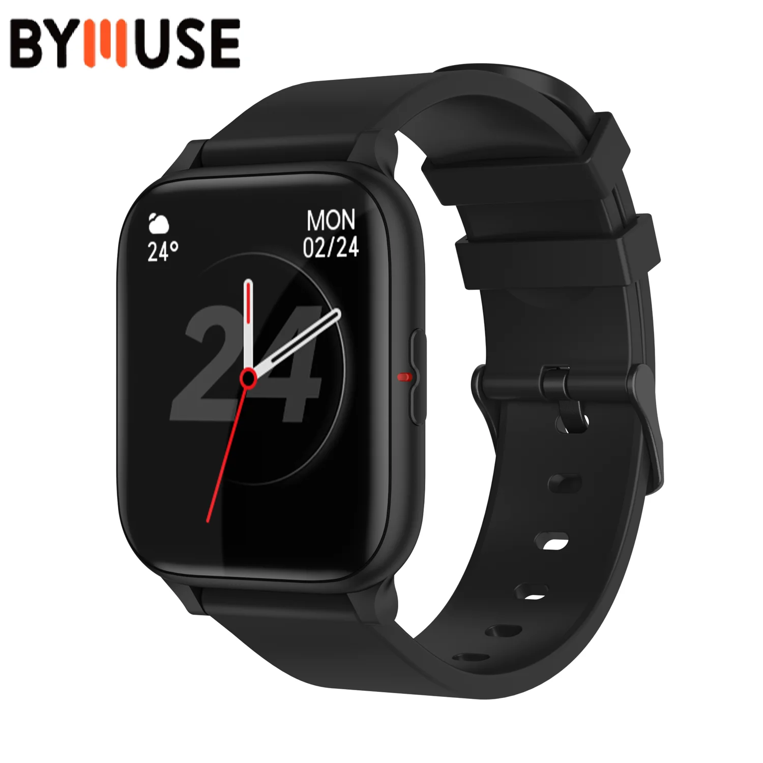

BYMU 2021 New Smart Watch Men Women ZERO IP67 Waterproof Information Bluetooth Call Reminder Woman Watches Man For iOS Android