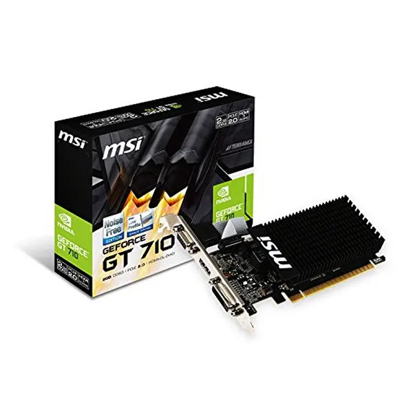 Видеокарта MSI VGA NVIDIA GT 710 2 ГБ DDR3 | Компьютеры и офис
