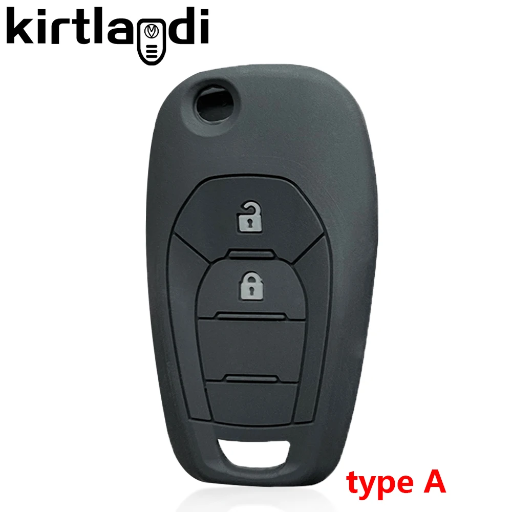 Силиконовый чехол дистанционный ключ-брелок от машины для Chevrolet Spin Enter ключница