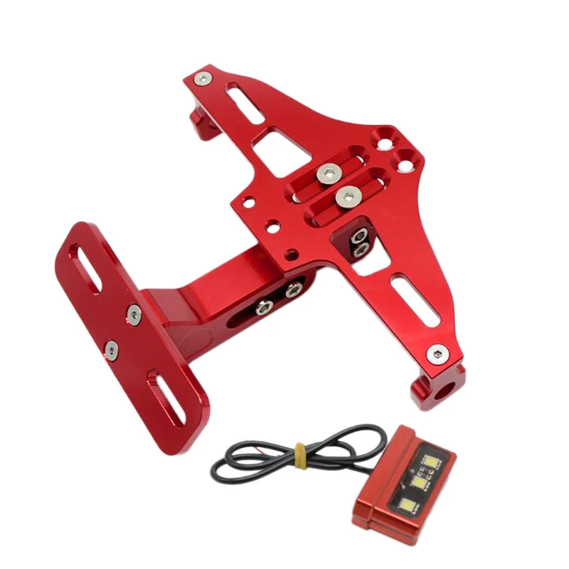 Универсальный Кронштейн номерного знака мотоцикла для Yamaha R1 2007-2014 / R6 2003-2015 Fz1