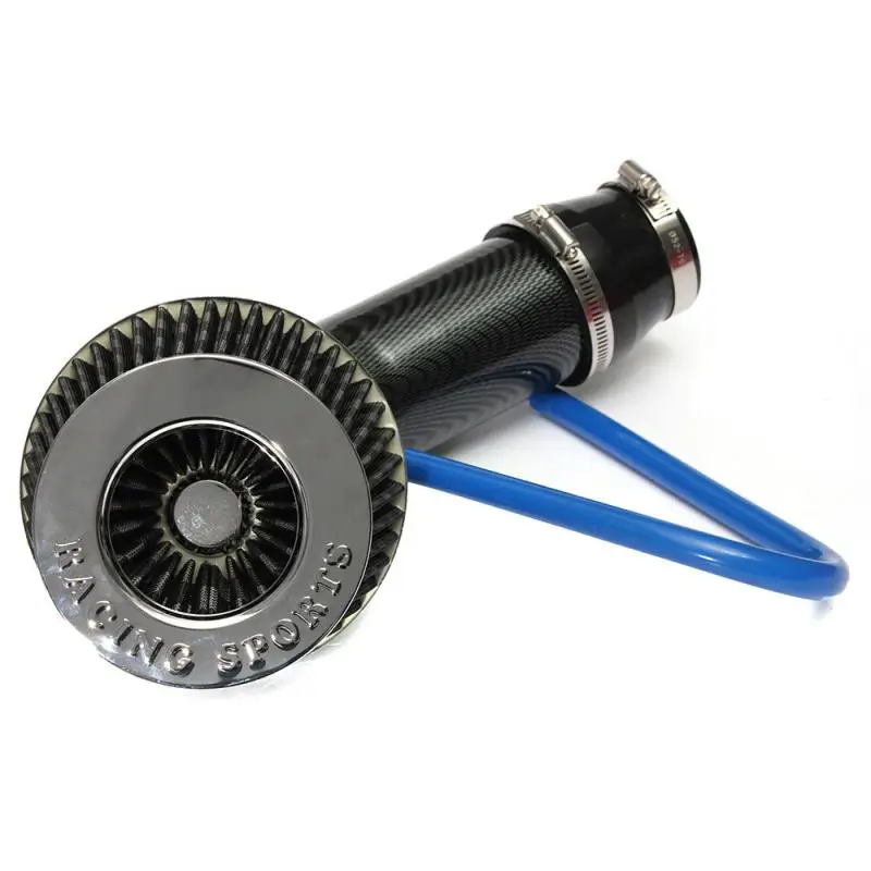 Универсальный автомобильный фильтр для забора воздуха алюминиевый трубопровод