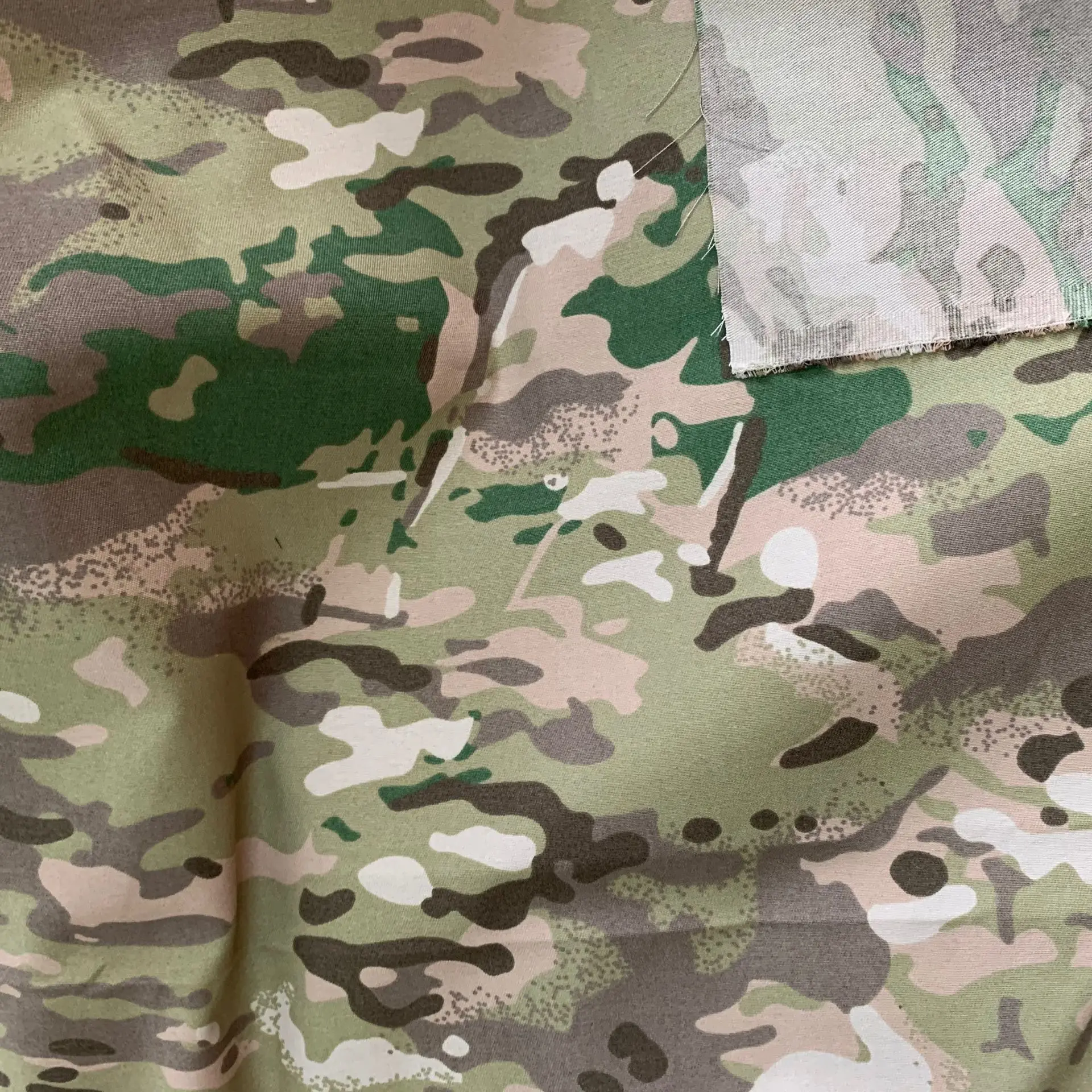 1.5M Width MC Camouflage Khaki Twill Polyester Cotton PC Camo Cloth for Military Officer Uniform Combat Suits T-shirt Material | Спорт и