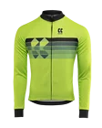 Зимние велосипедные куртки KALAS, Мужская Флисовая теплоотражающая куртка для горного велосипеда, ветрозащитная куртка, сохраняющая тепло, дышащая ветровка