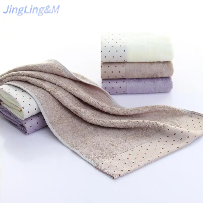 Высококачественное полотенце из бамбукового махрового полотна, плотное, мягкое и впитывающее, для взрослых, домашнего использования, для лица, подходит для дома, гостиницы, подарка, 33x75 см.