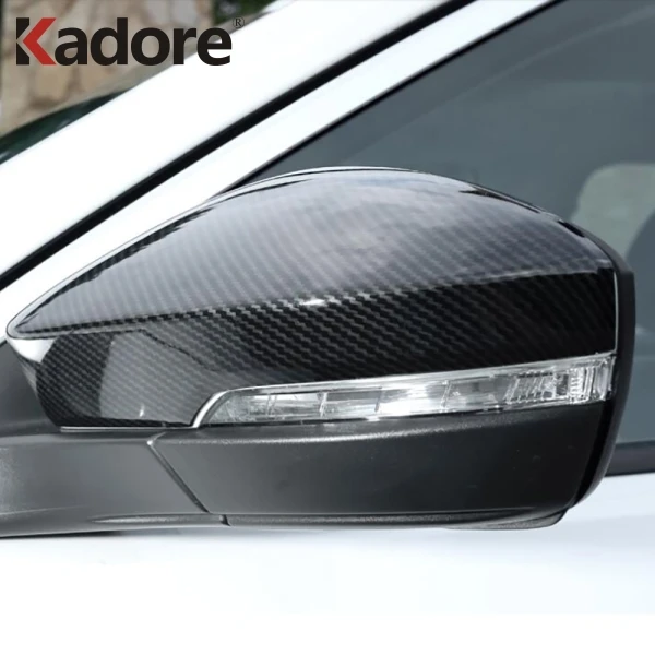 Для Volkswagen VW T ROC TROC 2017 2018 2019 углеродное волокно ABS хромированные зеркала заднего